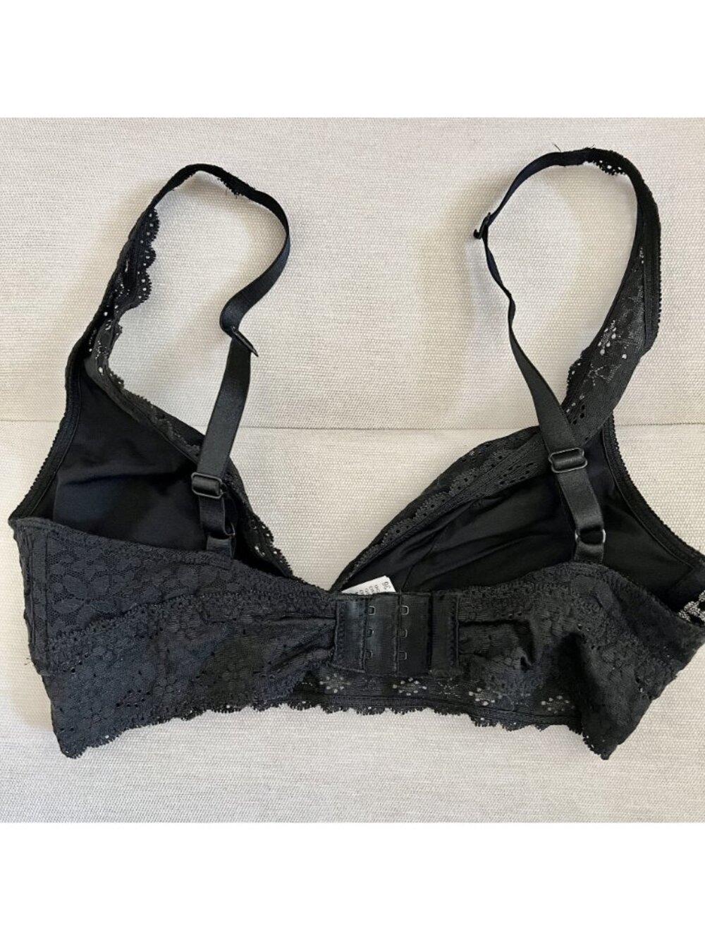 Wacoal Halo Lace Wire Free Bra, Convertible Straps, Fully Lined Sz 36 EUC Comfy - Picture 4 of 5